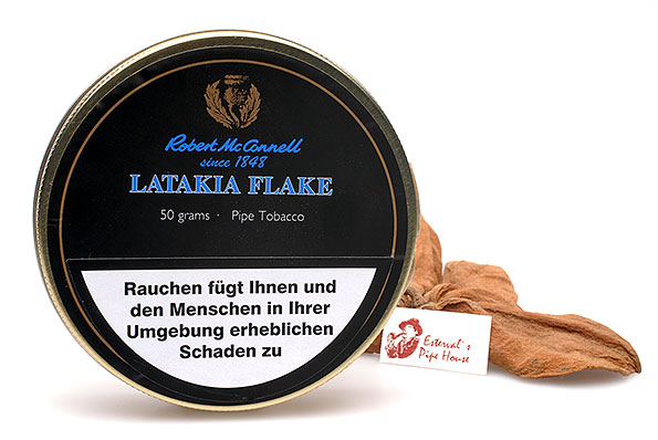 McConnell Latakia Flake Pipe tobacco 50g Tin McConnell Latakia Flake Pipe tobacco 50g Tin